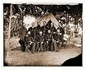 Civil War Photo: Washington District of Columbia. Gen. Jefferson C. Davis and staff