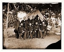 Civil War Photo: Washington District of Columbia. Gen. Jefferson C. Davis and staff