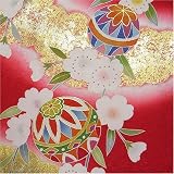 【着物問屋】女の子のしめNo.31【雲取りに手鞠】