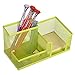 Homecube Space Saving Mesh Office Supplies Desk Organizers/Pen Holder/Cell Phone Holder/Cosmetic Holder 3 Sorter Sections