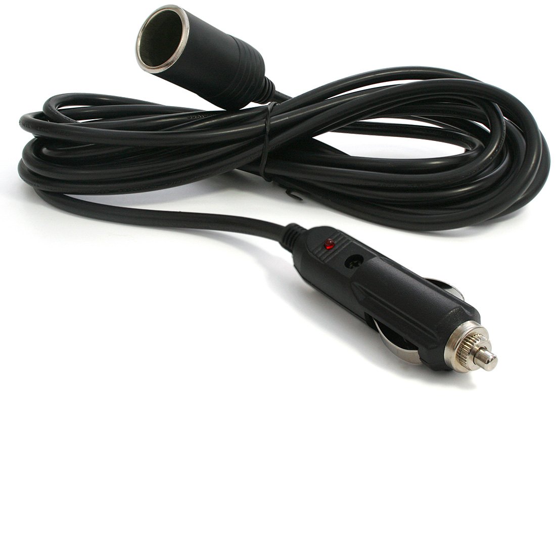 TireTek Premium 12V Car Cigarette Lighter Socket Extension Cord, Fused 15' eBay