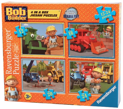 Ravensburger Bob the Builder 4 in a Box Jigsaw Puzzles