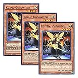 【 3枚セット 】遊戯王 英語版 CORE-EN083 Kozmo Goodwitch (スーパーレア) 1st Edition