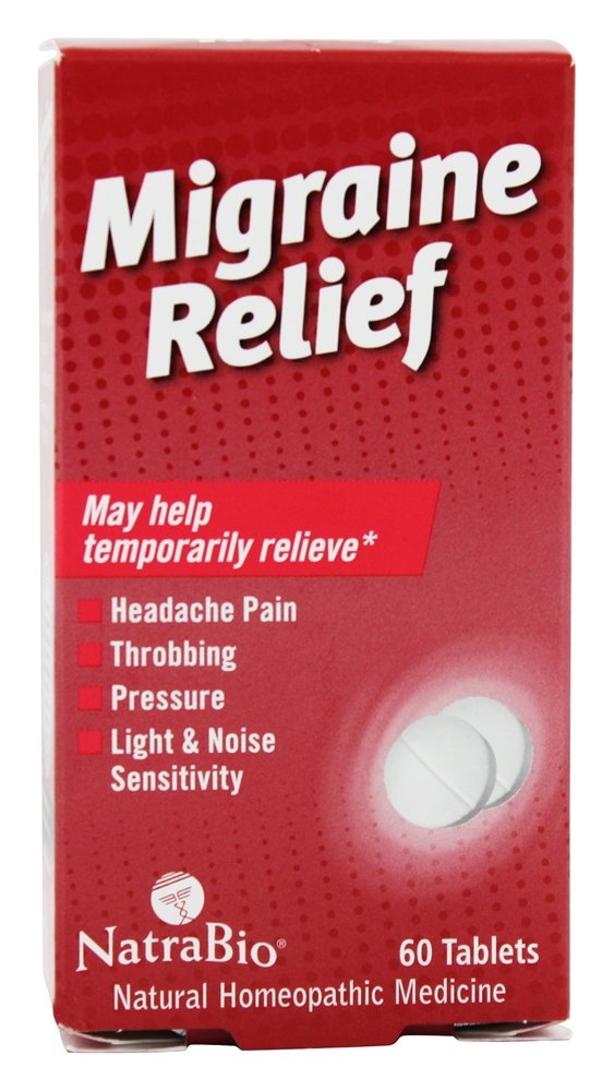 Amazon.com : Natra-Bio Migraine Relief 60 Tablets : Allergy ... Amazon.com : Natra-Bio Migraine Relief 60 Tablets : Allergy ...