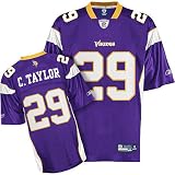 Minnesota Vikings Chester Taylor Replica NFL Equipment Adult Team Color Jersey