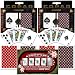 Best Quality 2Sets of CopagT Playing Cards red/blk +2012 WSOP Entry