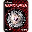 Chicago Cubs MLB Shatter Ball Window Decal