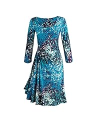 A-line Long Sleeves Empire   Waistline Acrylic  Dress