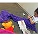 Mermaid Blanket for Kids, SEANUT Mermaid Sleeping Bag Blanket Cable Knitted (Deep purple)