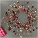 FL-1438 | BATTERY WREATH LIGHT 20CM(D) RED 20 LED BULBS