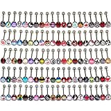 Lot of 30 Surgical Steel Metal Tongue Rings Barbells Funny Nasty Wordings Picture Logo Signs 14G - Length 5/8" or 16mm ~~~ READ DESCRIPTION ~~~