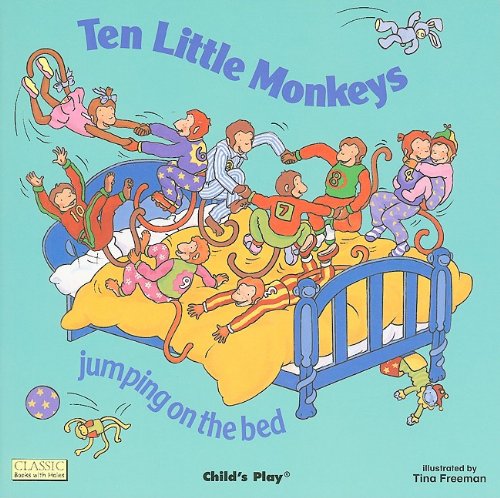Ten Little Monkeys Jumping on the Bed (Classic Books With Holes)
