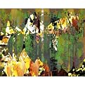Leaves and Dandelions IV - 16 x 20"