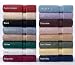 Ultra Soft Bath Towel Collection Pure Luxury 650 gram Cotton with Rayon band - Bath 30x54 Hand 16x28 Wash 12x12 - Oversized Large Crisp and Highly Absorbent - 16 Brilliant Colors - An Outstanding Value - Image shown is 2 hand towels, 2 wash cloths, 2 bath towels - this is not sold as a set - each item is sold separately
