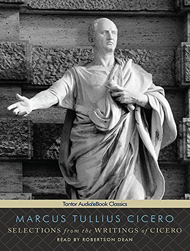 selections from the writings of cicero