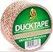 Duck Brand Zig-Zag Printed Duct Tape, 10 yards Length x 1-7/8