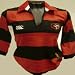 Dennis Hooped Jersey - Red/Black