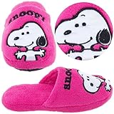 Snoopy Pink Slip On Slippers for Women