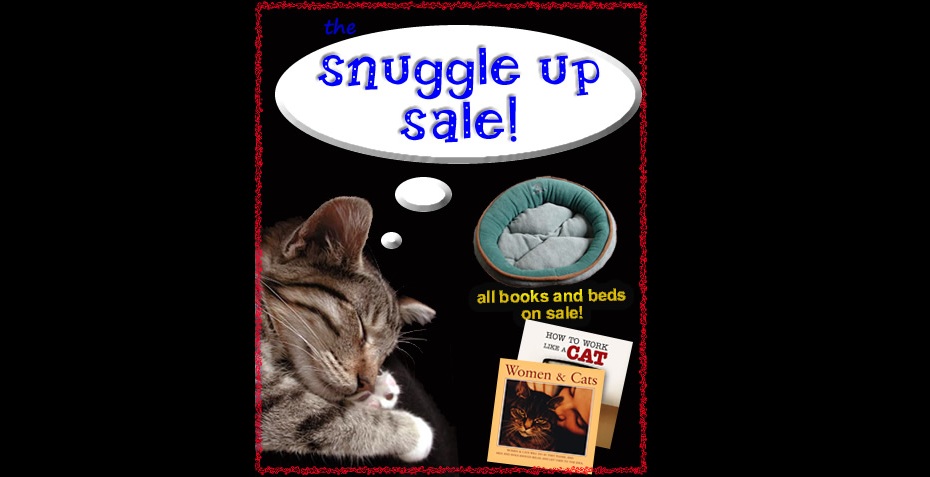 What's better then a soft bed, a good book, and a great cat?