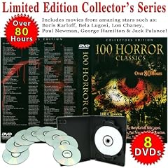 Horror Classics - 100 Movies, 8 DVD Set, Model# 72-6010
