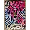 Rainbow Zebra Skin Print Decorative Switchplate Cover