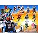 ガシャポン 仮面ライダー大集合スイング9 (ディケイドプレート付き)抜き8種ノーマルセット