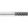 Niagara Cutter S545 Carbide End Mill, for Stainless Steel & Titanium Finishing, TiAlN Coated, Multi-flute, Square End
