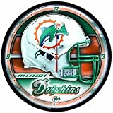 Miami Dolphins Round Clock - 2010 Model