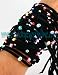 Black Velvet Evil Eye String Bracelet with Multicolor Beads