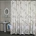 Welwo Bathroom Fabric Bath_Shower Curtain Set Leaves Bath_Shower Curtains and X-Wide Extra Wide Bath_Shower Curtain 108 x 72 for Bathroom