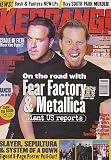 KERRANG MAGAZINE BACK ISSUE 729 FEAR FACTORY - METALLICA - STEREOPHONICS