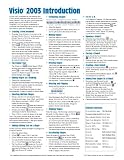 Microsoft Visio 2003 Quick Reference Guide (Cheat Sheet of Instructions, Tips & Shortcuts - Laminated)