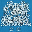 100 Sterling Silver Open Jump Rings Jewelry 24 Ga 3mm