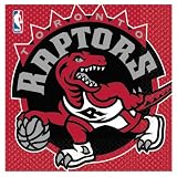 Lets Party By Amscan Toronto Raptors Basketball - Lunch Napkins