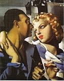 IMAGE OF FRAMED oil paintings - Tamara de Lempicka - 24 x 30 inches - Idylle (1931)