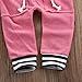 Newborn Baby Boy Girl Warm Striped Hoodie T-shirt Pants Outfit Set Kids Clothes