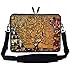 Meffort Inc 15 15.6 inch Neoprene Laptop Sleeve Bag Carrying Case with Hidden Handle and Adjustable Shoulder Strap - Klimt Tree of Life