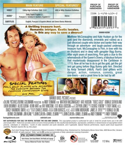 Fool's Gold [Blu-ray] image