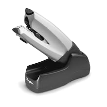 Swingline Cordless Rechargeable Electric Stapler, 20 Sheets, Silver (S7048201)