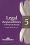 Legal Responsibilities of Nonprofit Boards (Boardsource Governance Series)