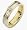 14 Karat Yellow Gold and Titanium Designer 5.5mm Diamond Wedding Band - 4