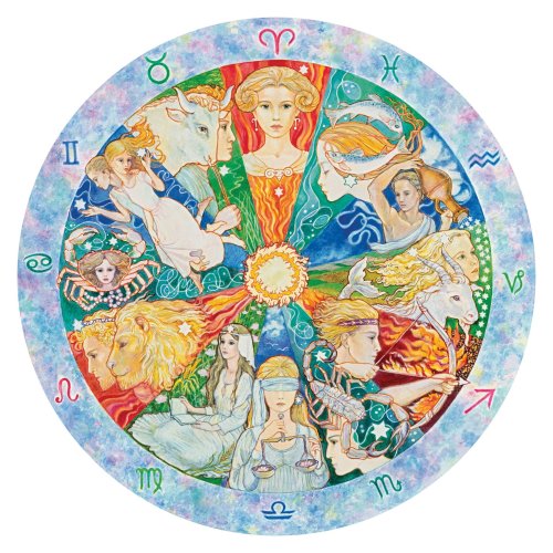 Ravensburger - 1000 pièces - Puzzle rond : Signe du zodiaque