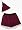 Santa Red Flannel Boxer Shorts with Matching Hat for Men