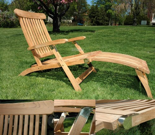 Teak Steamer Chair - FANTASTIC PRICE
