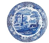 Spode Blue Italian Luncheon Plate 9 inches