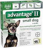 Advantage II Small Dog 4-Pack