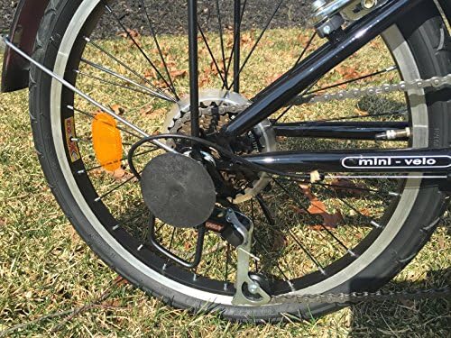 20" Folding Bike Light Weight fold bicycle old school style BLACK with a free carrier bag