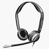 New Sennheiser CC540 Headset Large Sized Ear Caps Providing Maximal Productivity And Comfort