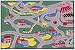 Childrens School Day Care Mat - City Streets - 3 x 5
