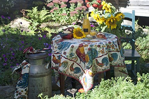 Doodle Doo Tablecloth, 54" Square